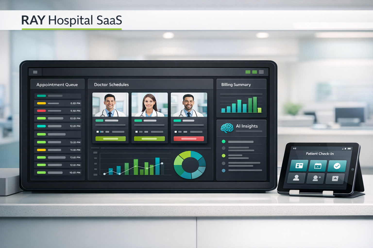 Ray Hospital SaaS
